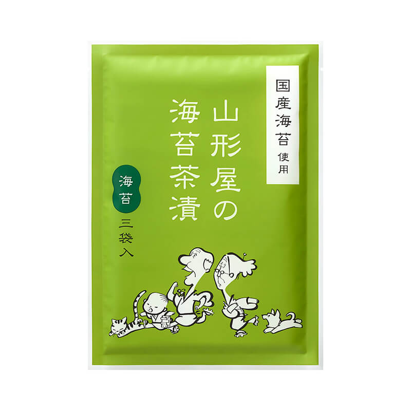海苔茶漬　抹茶仕立て