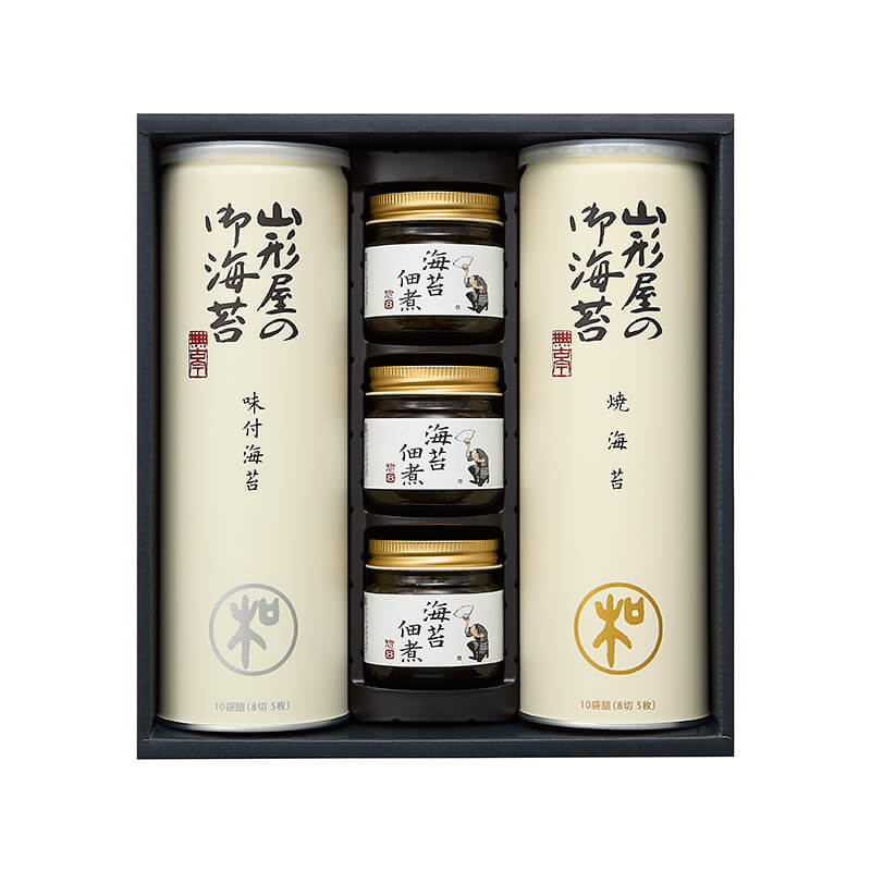 焼海苔・味付海苔・海苔佃煮詰合せ MTN-300｜山形屋の贈りもの【山形屋